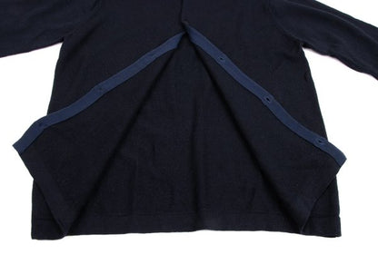 Y's for men Blue Wool Knit Shirt Size M