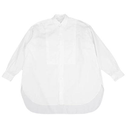 Y's for men Fly Front Cotton Long Sleeve Shirt White Size L