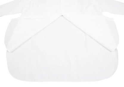 Y's for men Fly Front Cotton Long Sleeve Shirt White Size L