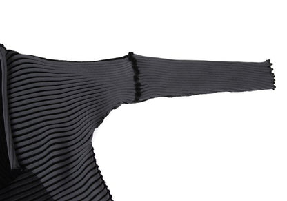 ISSEY MIYAKE MEANDER KNIT 21AW Buttonless & Gray Size 2