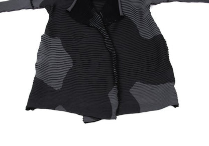ISSEY MIYAKE MEANDER KNIT 21AW Buttonless & Gray Size 2