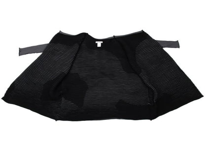 ISSEY MIYAKE MEANDER KNIT 21AW Buttonless & Gray Size 2