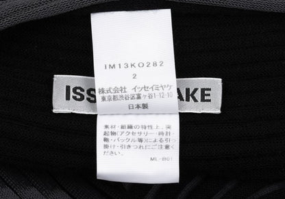 ISSEY MIYAKE MEANDER KNIT 21AW Buttonless & Gray Size 2