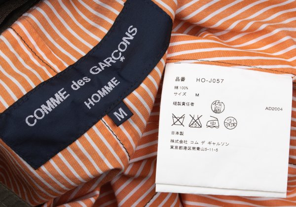 COMME des GARCONS HOMME Cotton Jacket Khaki Size M