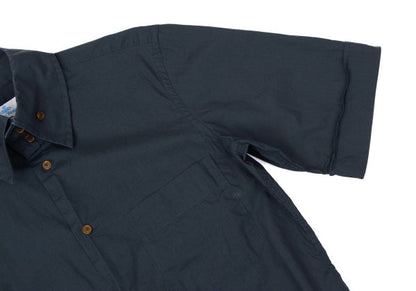 Vivienne Westwood MAN Cotton High Neck S/S Shirt Blue Size 2