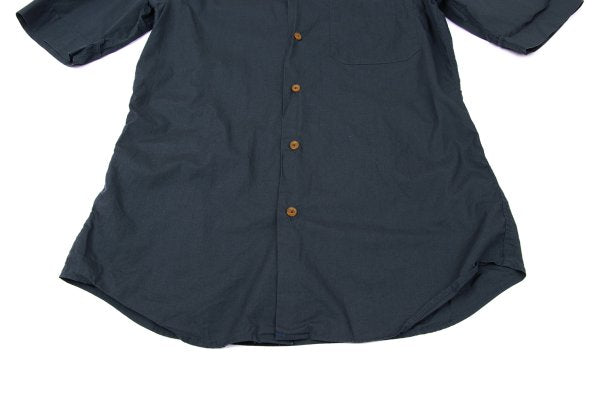 Vivienne Westwood MAN Cotton High Neck S/S Shirt Blue Size 2