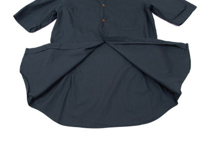Vivienne Westwood MAN Cotton High Neck S/S Shirt Blue Size 2