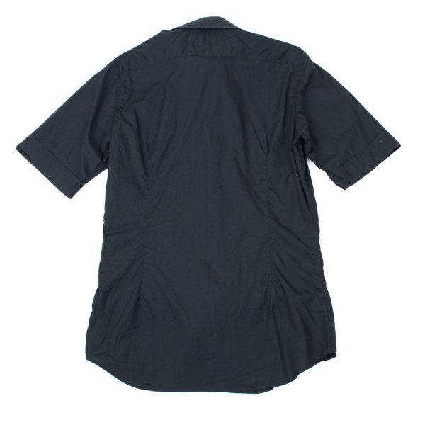 Vivienne Westwood MAN Cotton High Neck S/S Shirt Blue Size 2