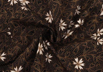 Vivienne Westwood MAN Cotton Flower Print Shirt Brown Size 2
