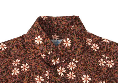 Vivienne Westwood MAN Cotton Floral Print Shirt Red Size 2
