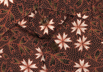 Vivienne Westwood MAN Cotton Floral Print Shirt Red Size 2
