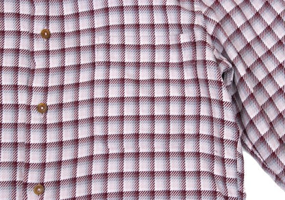 Vivienne Westwood MAN Cotton Check High Shirt Pink Size 3