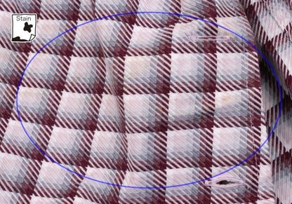 Vivienne Westwood MAN Cotton Check High Shirt Pink Size 3