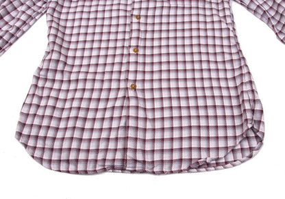 Vivienne Westwood MAN Cotton Check High Shirt Pink Size 3