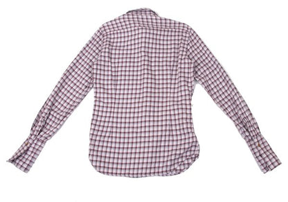 Vivienne Westwood MAN Cotton Check High Shirt Pink Size 3