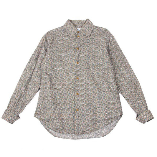 Vivienne Westwood MAN Floral Print Embroidery Shirt Size 3