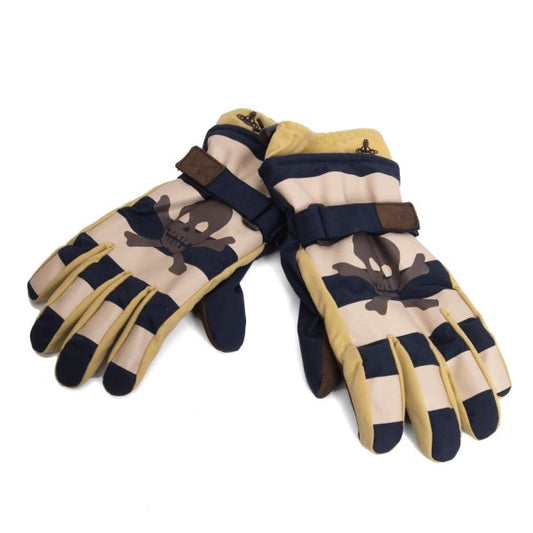 Vivienne Westwood Skull Print Beige Navy