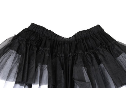COMME des GARCONS 22AW Nylon Ruffle Skirt Black Size XS