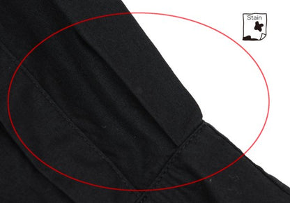 tricot COMME des GARCONS Cotton Raw Edge Blouse Black Size S