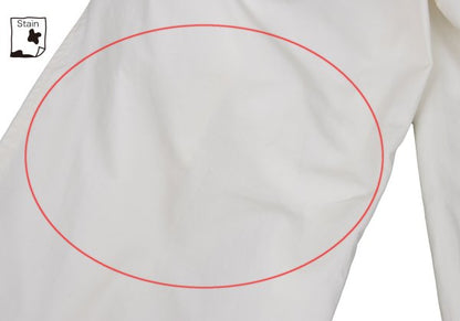 ISSEY MIYAKE MEN Cotton Tuck Design Pants Off-White Size S