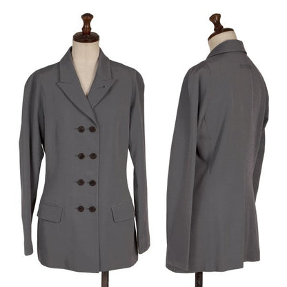 Jean Paul GAULTIER CLASSIQUE Wool Blend Jacket Gray Size 40