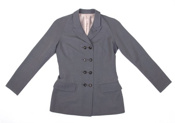 Jean Paul GAULTIER CLASSIQUE Wool Blend Jacket Gray Size 40