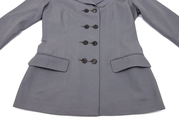 Jean Paul GAULTIER CLASSIQUE Wool Blend Jacket Gray Size 40