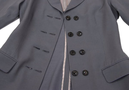Jean Paul GAULTIER CLASSIQUE Wool Blend Jacket Gray Size 40