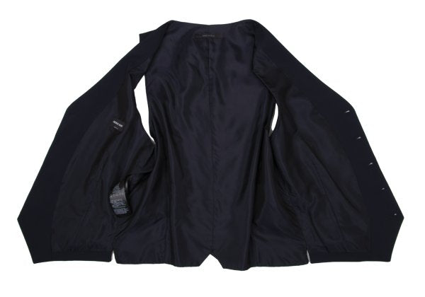 GIORGIO ARMANI Vegan Wool Gilet Navy Size 46R