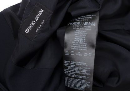 GIORGIO ARMANI Vegan Wool Gilet Navy Size 46R
