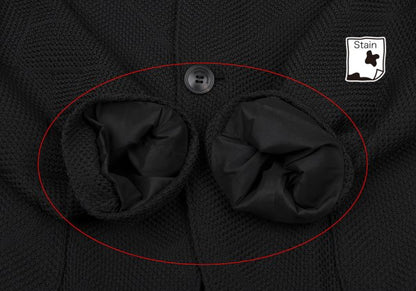 EMPORIO ARMANI Geometric Jacquard Jacket Black Size 46