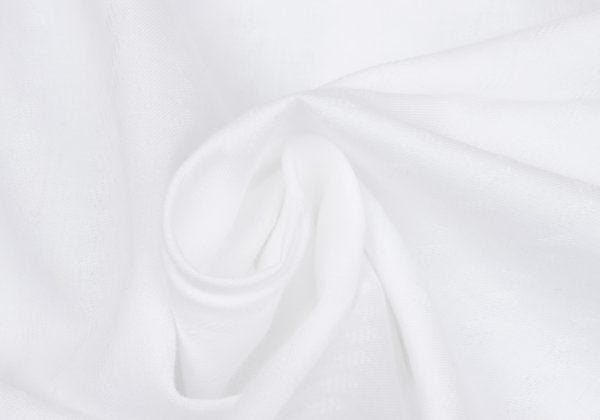 EMPORIO ARMANI Cotton Stripe Band Collar Shirt White Size S