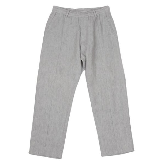 EMPORIO ARMANI Linen Pleated Easy Pants Size 44