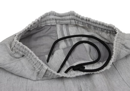 EMPORIO ARMANI Linen Pleated Easy Pants Size 44
