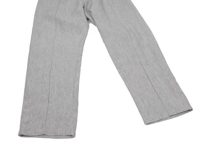 EMPORIO ARMANI Linen Pleated Easy Pants Size 44