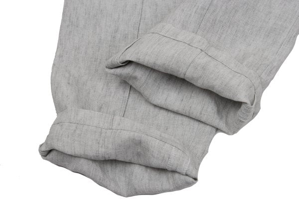 EMPORIO ARMANI Linen Pleated Easy Pants Size 44