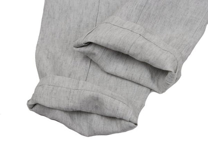 EMPORIO ARMANI Linen Pleated Easy Pants Size 44