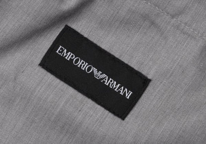 EMPORIO ARMANI Linen Pleated Easy Pants Size 44