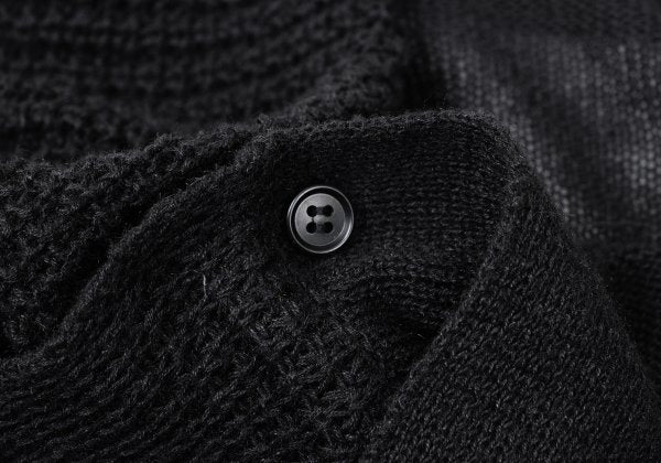 ATSURO TAYAMA Linen Cotton Double Zip Knit Sweater Size 36