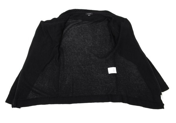 ATSURO TAYAMA Linen Cotton Double Zip Knit Sweater Size 36