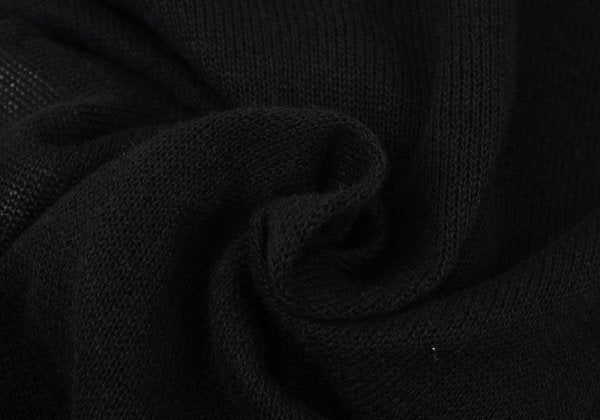 ATSURO TAYAMA Linen Cotton Double Zip Knit Sweater Size 36