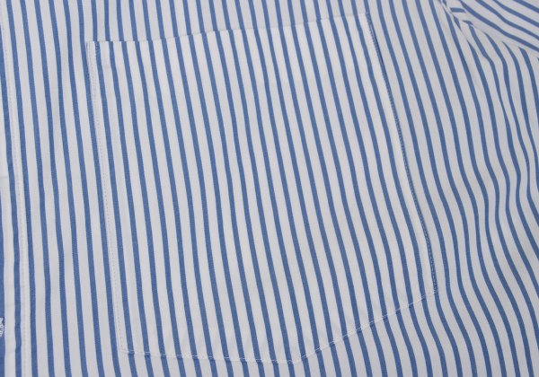 COMME des GARCONS HOMME PLUS Blue White Band Collar Size M