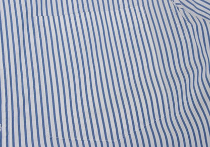 COMME des GARCONS HOMME PLUS Blue White Band Collar Size M