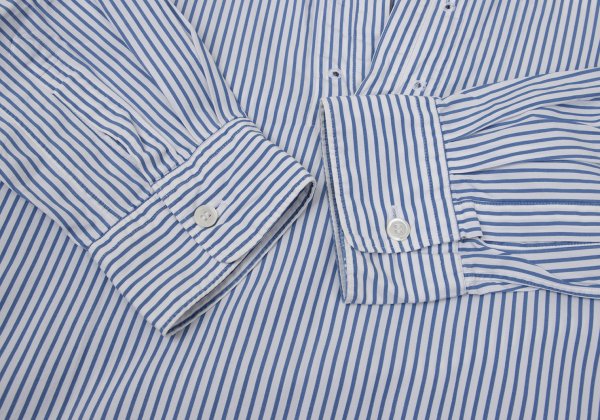 COMME des GARCONS HOMME PLUS Blue White Band Collar Size M