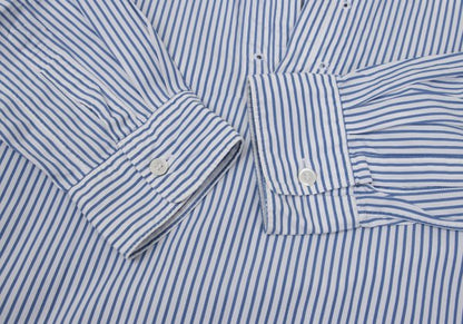 COMME des GARCONS HOMME PLUS Blue White Band Collar Size M