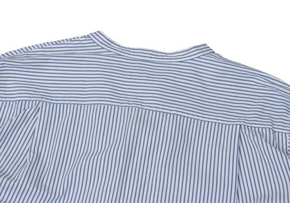 COMME des GARCONS HOMME PLUS Blue White Band Collar Size M