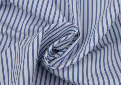 COMME des GARCONS HOMME PLUS Blue White Band Collar Size M