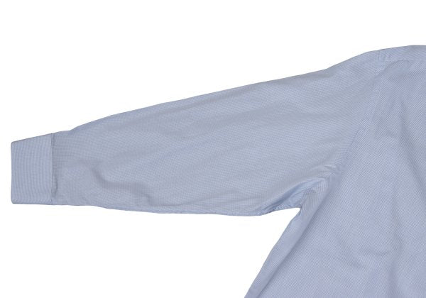 ARMANI COLLEZIONI Cotton Pin Check Long Shirt Blue Size 42