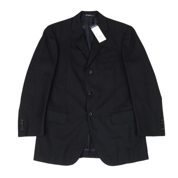 POLO by Ralph Lauren Wool Stripe Blazer Black Size A6