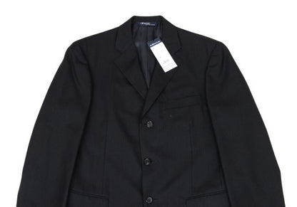 POLO by Ralph Lauren Wool Stripe Blazer Black Size A6